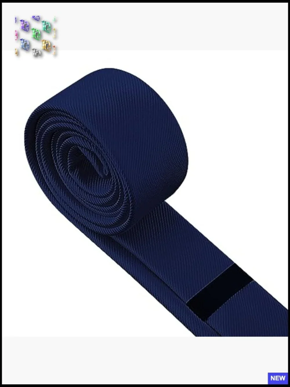 Skinny Silk Blend Tie Formal Slim Elegant Classic Business Wear